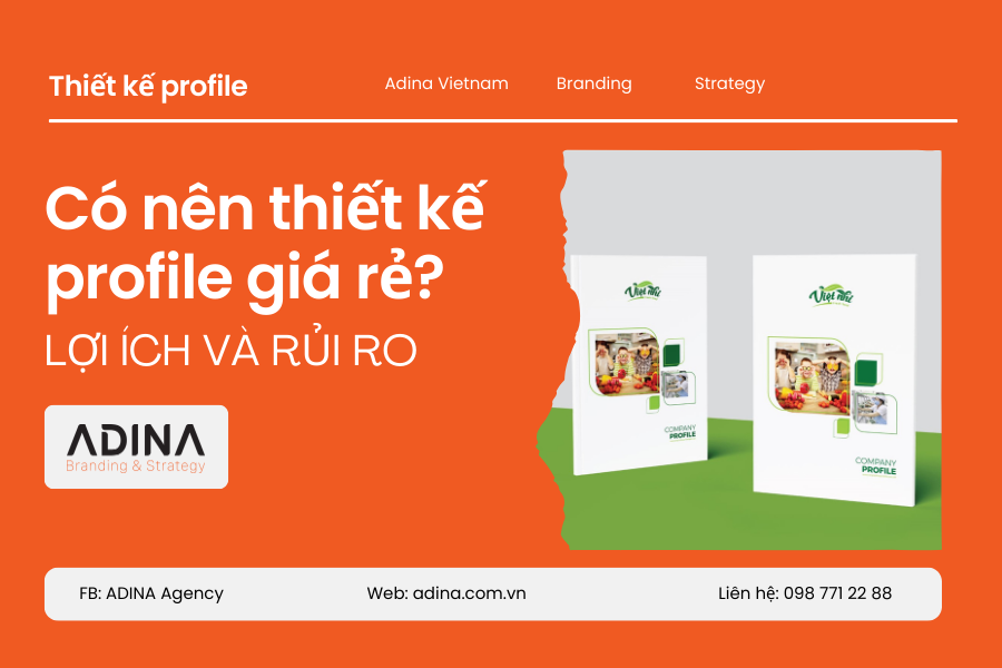 Có nên thiết kế profile giá rẻ không? Lợi ích và rủi ro
