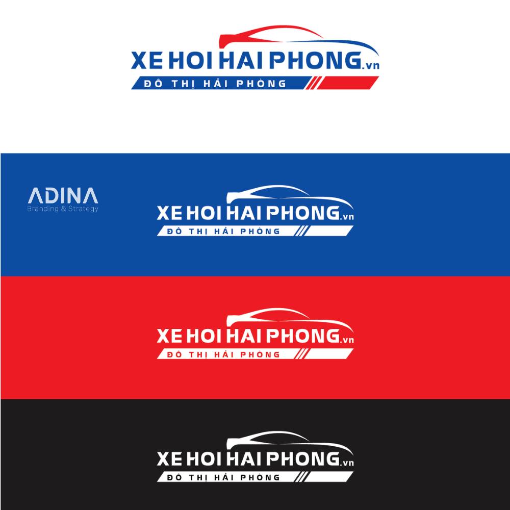 Các phiên bản của logo gara ô tô Xe hơi Hải Phòng