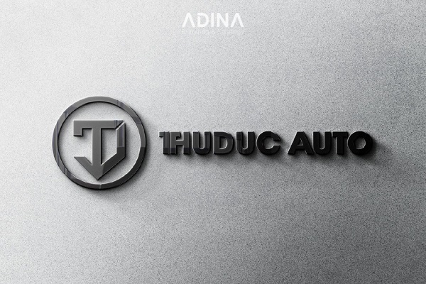 Thiết kế logo gara ô tô Thủ Đức Auto