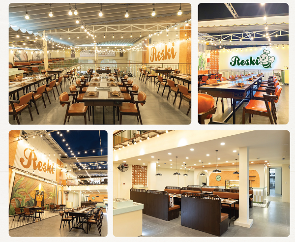 Không gian đặc trưng của thương hiệu nhượng quyền Reski