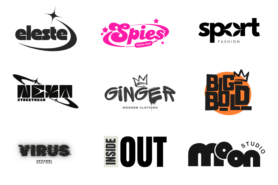Logo cho các shop thời trang streetwear