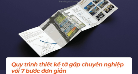 Quy trình thiết kế tờ gấp chuyên nghiệp