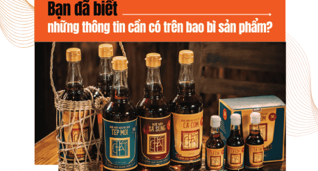 Những thông tin cần có trên bao bì sản phẩm