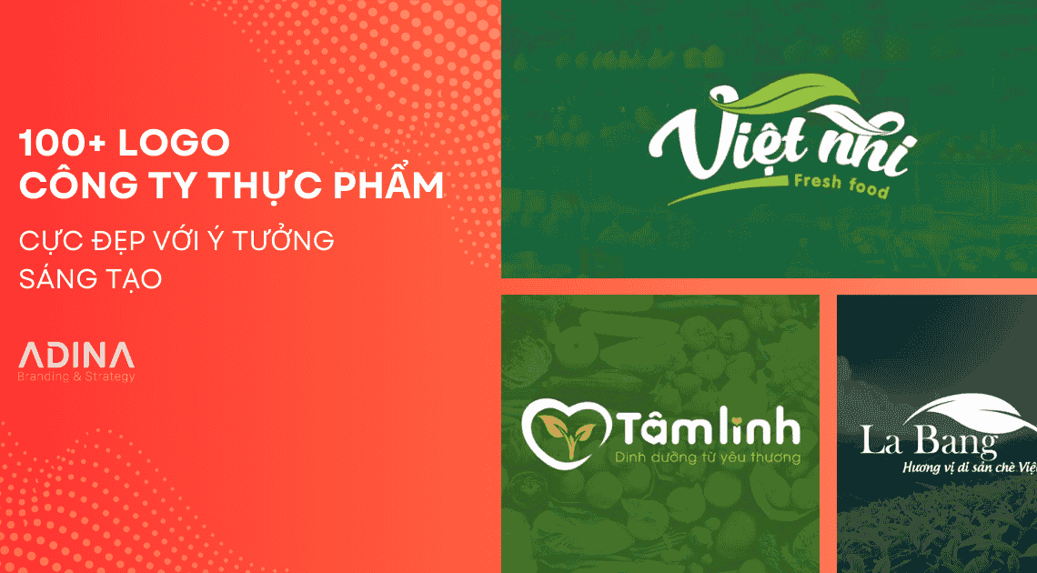 100+ logo công ty thực phẩm cực đẹp và sáng tạo
