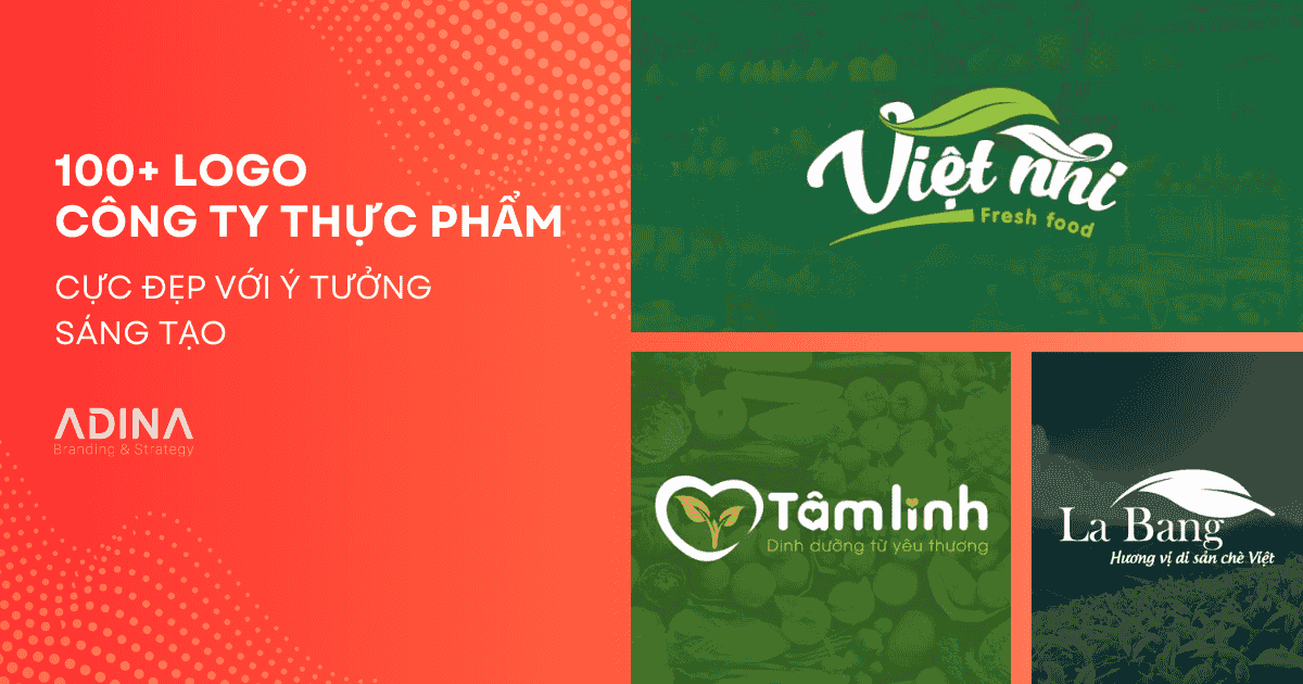 100+ logo công ty thực phẩm cực đẹp với ý tưởng sáng tạo