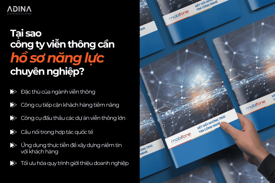 Tại sao công ty viễn thông cần có hồ sơ năng lực chuyên nghiệp