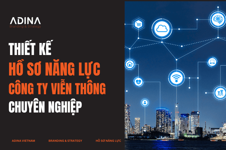 Thiết kế hồ sơ năng lực công ty viễn thông chuyên nghiệp