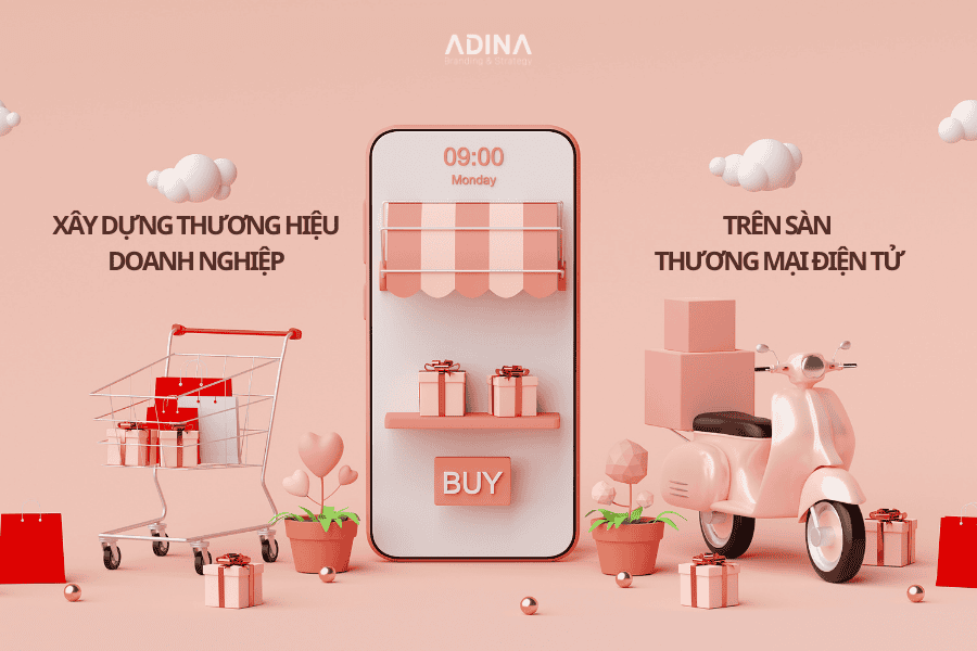 Xây dựng thương hiệu doanh nghiệp trên sàn thương mại điện tử