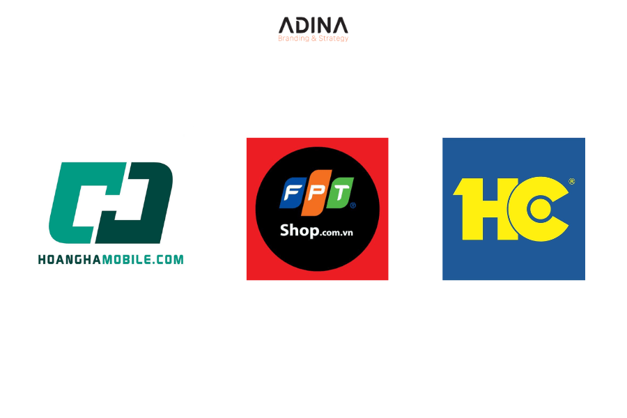 logo cửa hàng điện thoại nổi tiếng