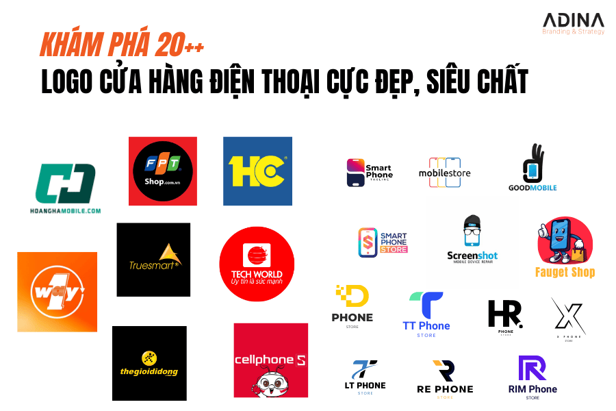 Khám phá 20+ logo cửa hàng điện thoại cực đẹp, siêu chất