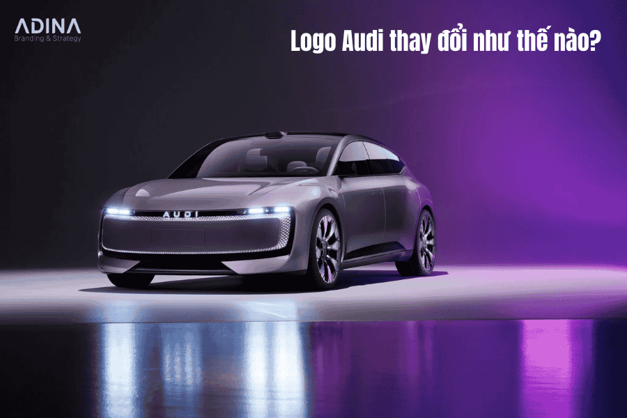 Logo Audi thay đổi như thế nào?