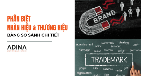 Phân biệt nhãn hiệu và thương hiệu (Bảng so sánh chi tiết)