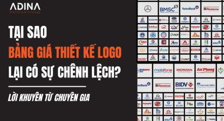 Tại sao bảng giá thiết kế logo lại có sự chênh lệch