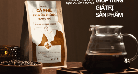 Bao bì cà phê chất lượng giúp tăng giá trị sản phẩm