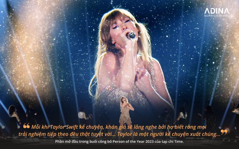 Taylor Swift và nghệ thuât kể chuyện