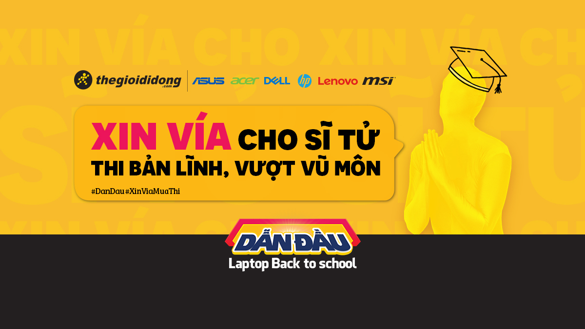 Thế Giới Di Động đồng hành cùng sĩ tử vượt vũ môn với chiến dịch “Xin Vía” độc đáo