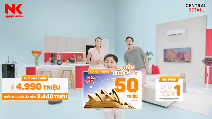 Nguyễn Kim đưa ra nhiều chương trình ưu đãi mang lại giá trị thực cho khách hàng.