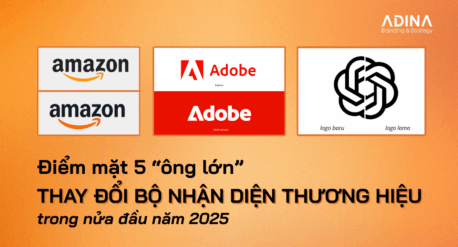 5 ông lớn thay đổi nhận diện thương hiệu 2025