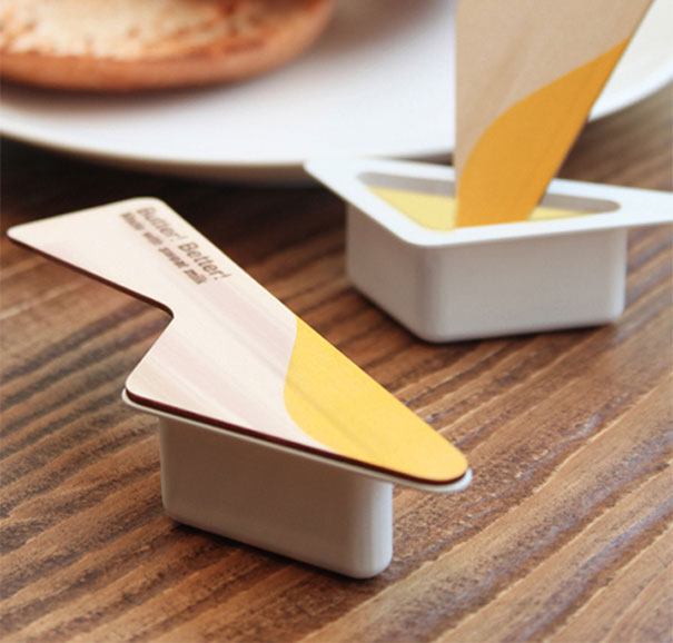 Butter! Better! đã mang đến một thiết kế bao bì sản phẩm đơn giản nhưng cực kỳ thông minh.