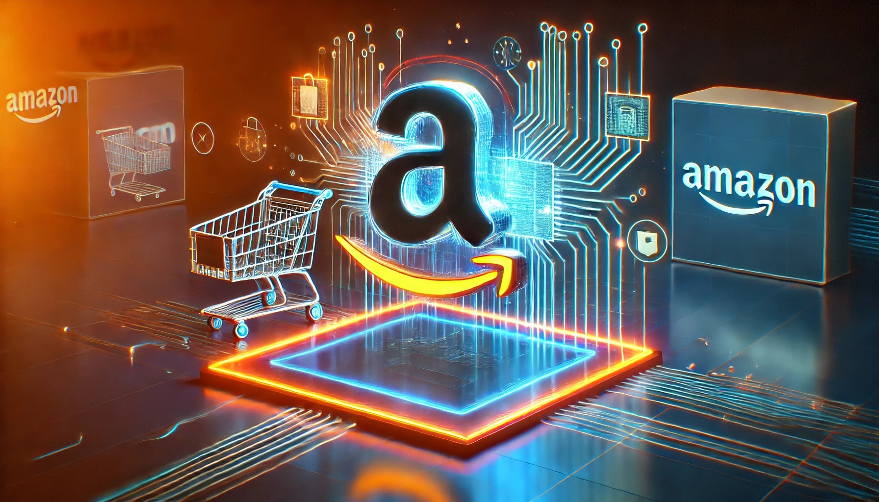 Amazon ứng dụng hệ thống AI trong xây dựng thương hiệu, dựa trên lịch sử mua sắm để đề xuất sản phẩm phù hợp với từng khách hàng.