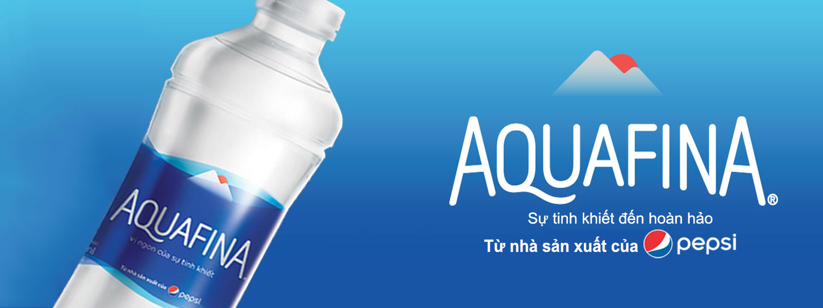 Aquafina được bảo trợ bởi Pepsi.