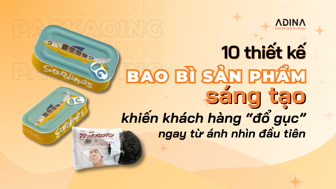 thiết kế bao bì sản phẩm sáng tạo