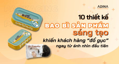 thiết kế bao bì sản phẩm sáng tạo