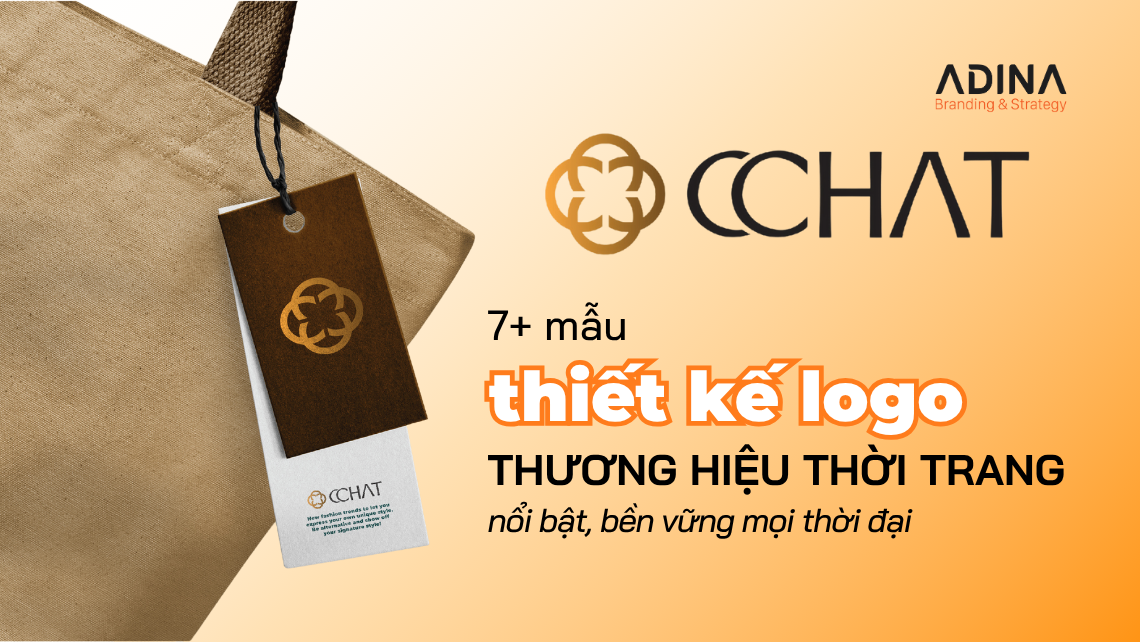Mẫu thiết kế logo thương hiệu thời trang nổi bật, bền vững