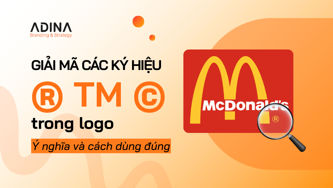Giải mã các ký hiệu ®, ™, © trên logo