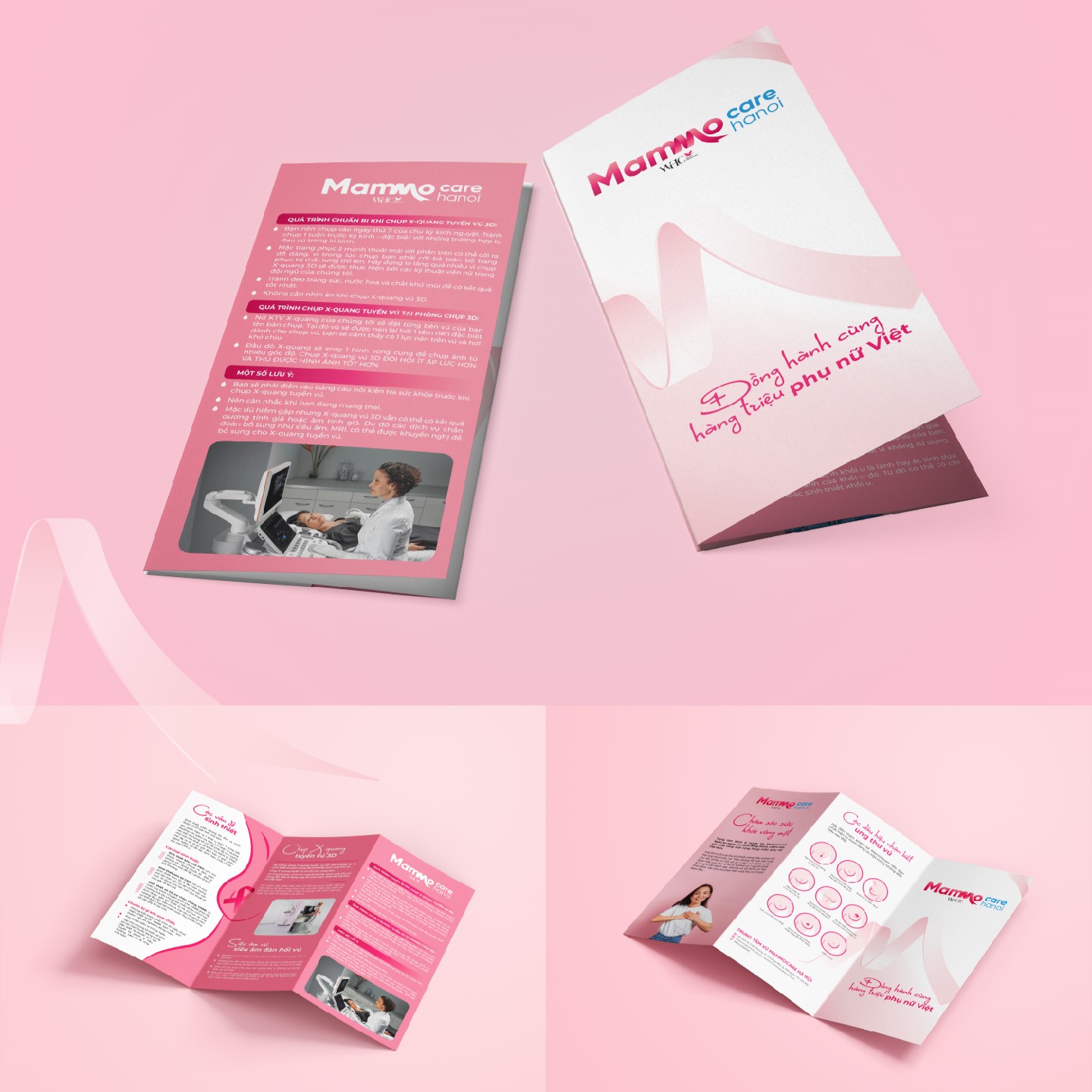 Thiết kế brochure y tế do ADINA thực hiện.