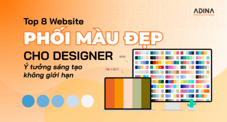 Website phối màu đẹp cho designer