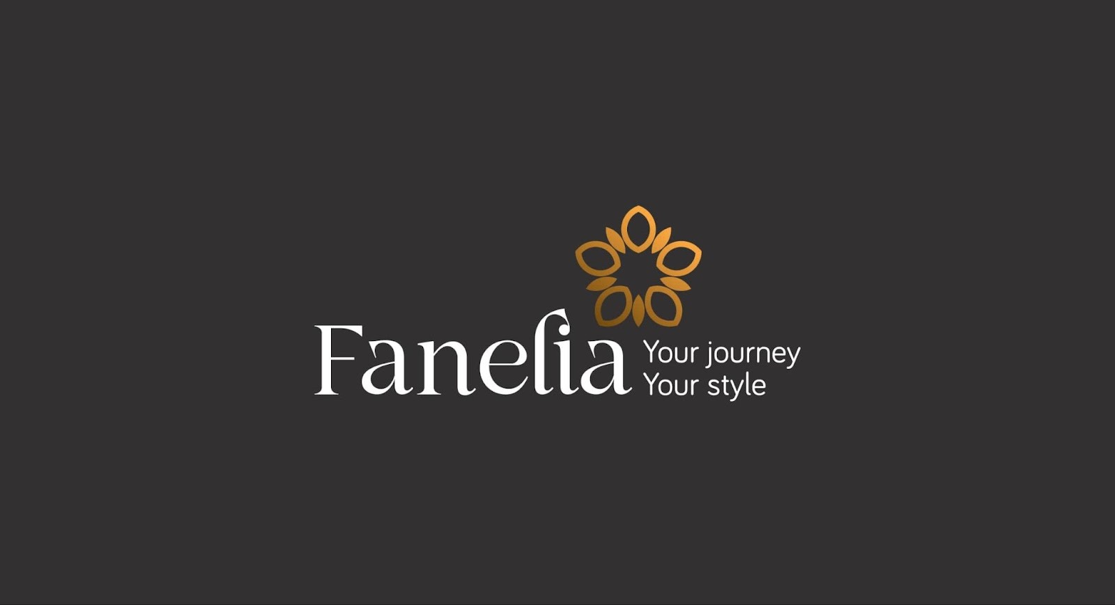 Logo Fanelia với tông màu chủ đạo đen - trắng - vàng ánh kim mang đến cảm giác sang trọng, quyền lực.
