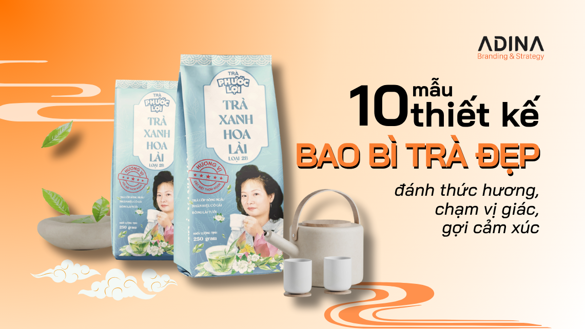 Tổng hợp mẫu thiết kế bao bì trà đẹp, ấn tượng.