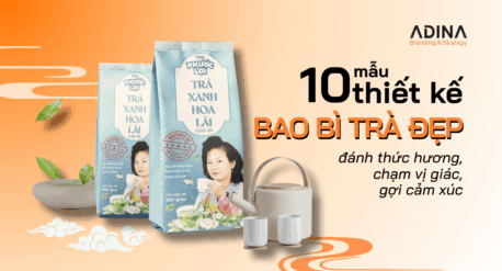Tổng hợp mẫu thiết kế bao bì trà đẹp, ấn tượng.