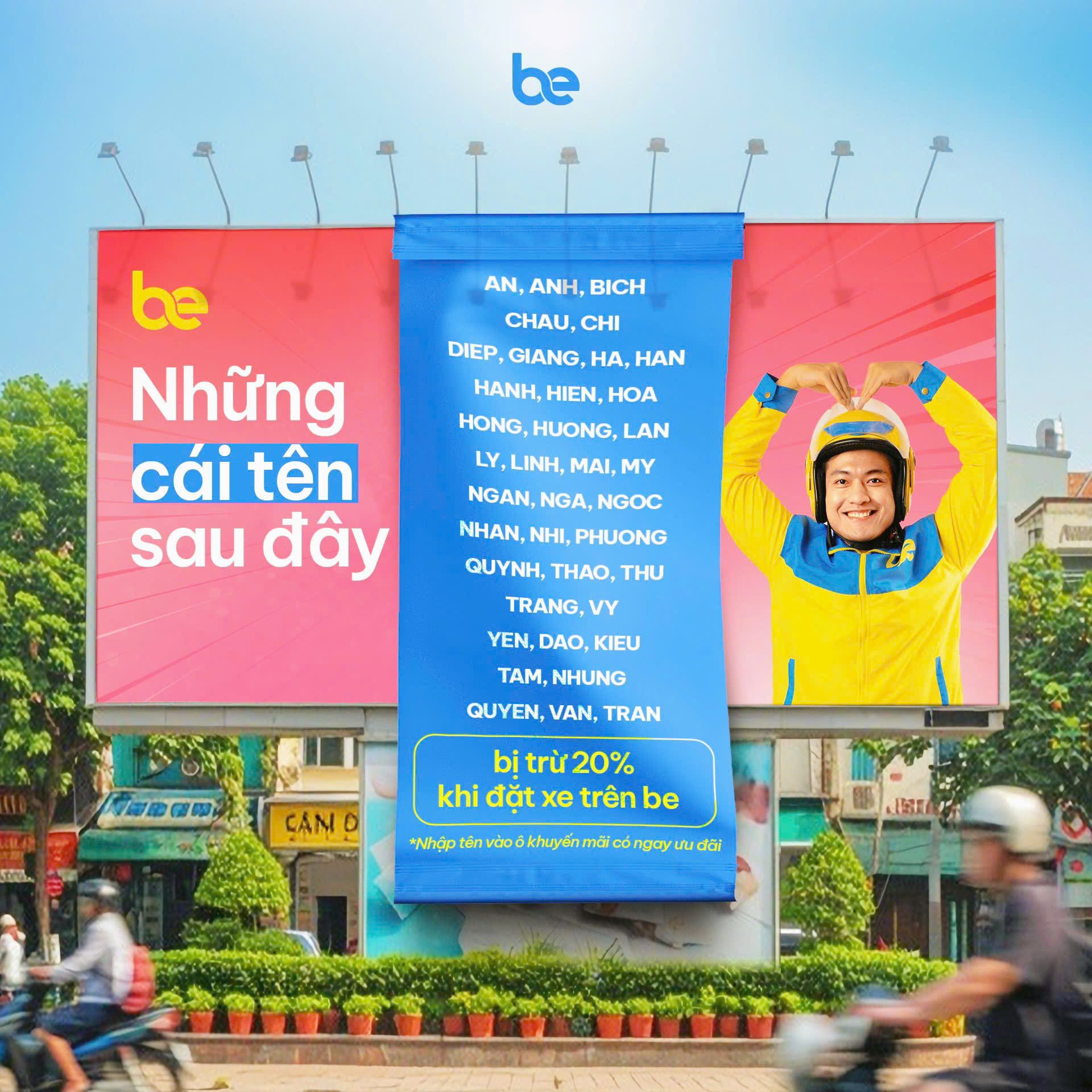 Chiến dịch marketing 20-10 của Be gây ấn tượng bởi tính cá nhân hoá.