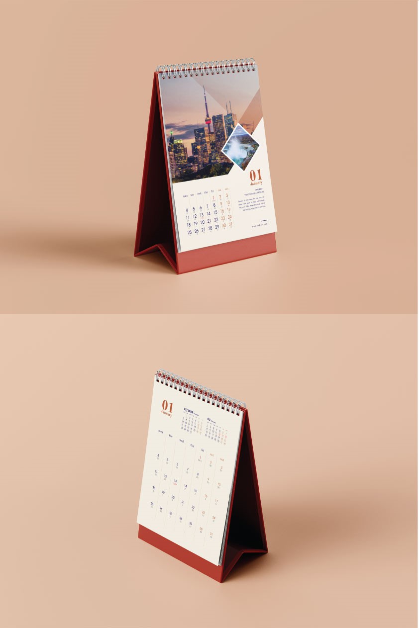 Lịch để bàn là loại lịch được sử dụng thông dụng trong thiết kế lịch độc quyền cho doanh nghiệp.
