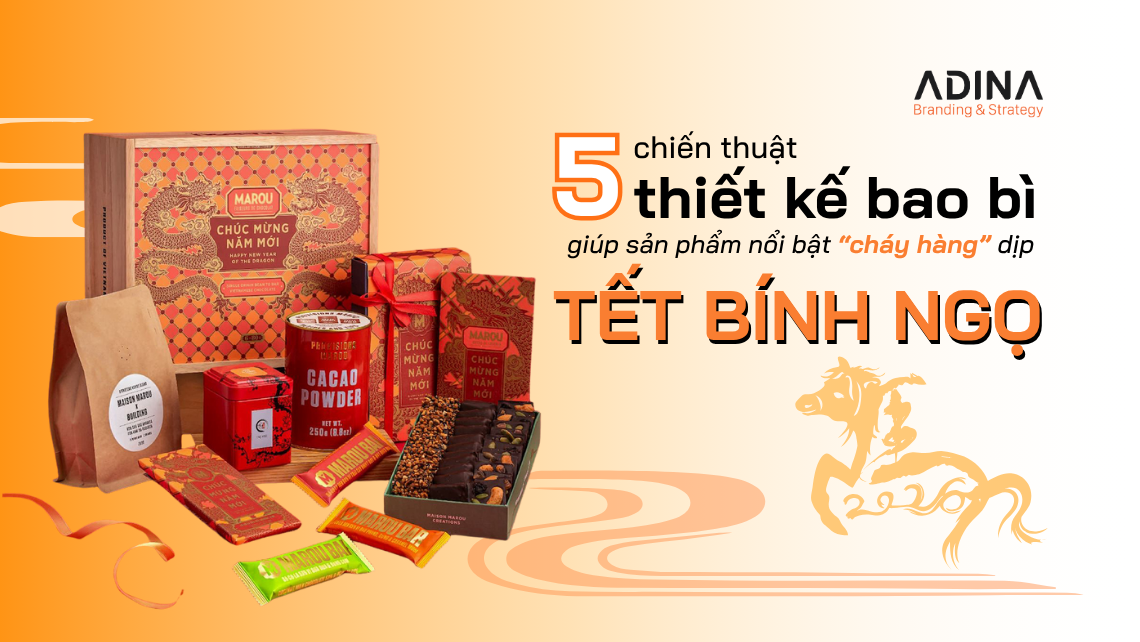 5 chiến thuật thiết kế bao bì Tết Bính Ngọ ấn tượng