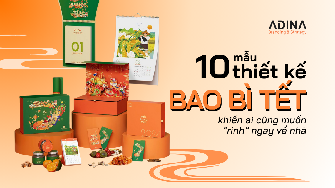 10+ mẫu thiết kế bao bì Tết 2026 khiến ai cũng muốn “rinh” ngay về nhà