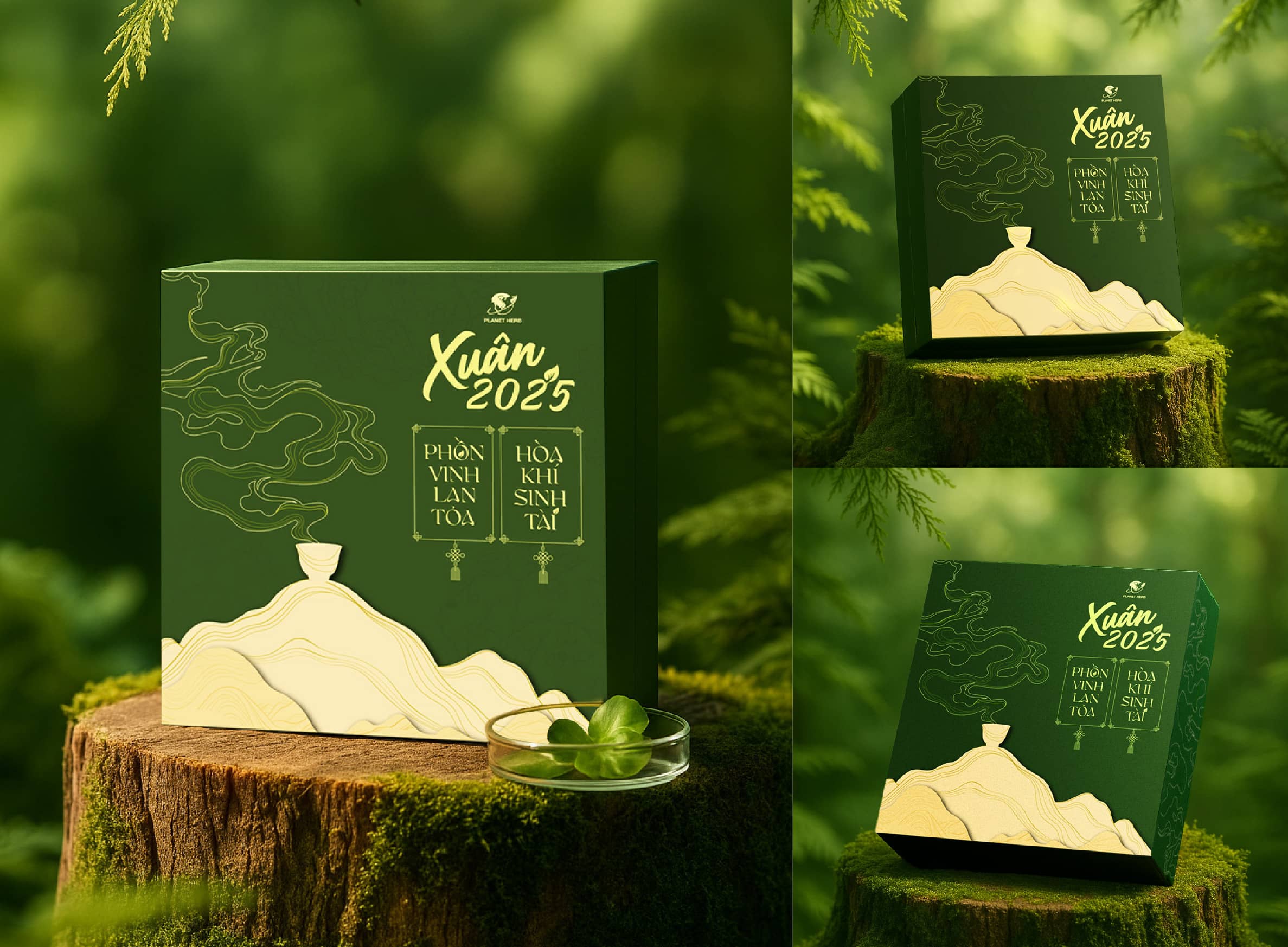 Ý tưởng thiết kế bao bì bộ quà tặng doanh nghiệp đẹp.