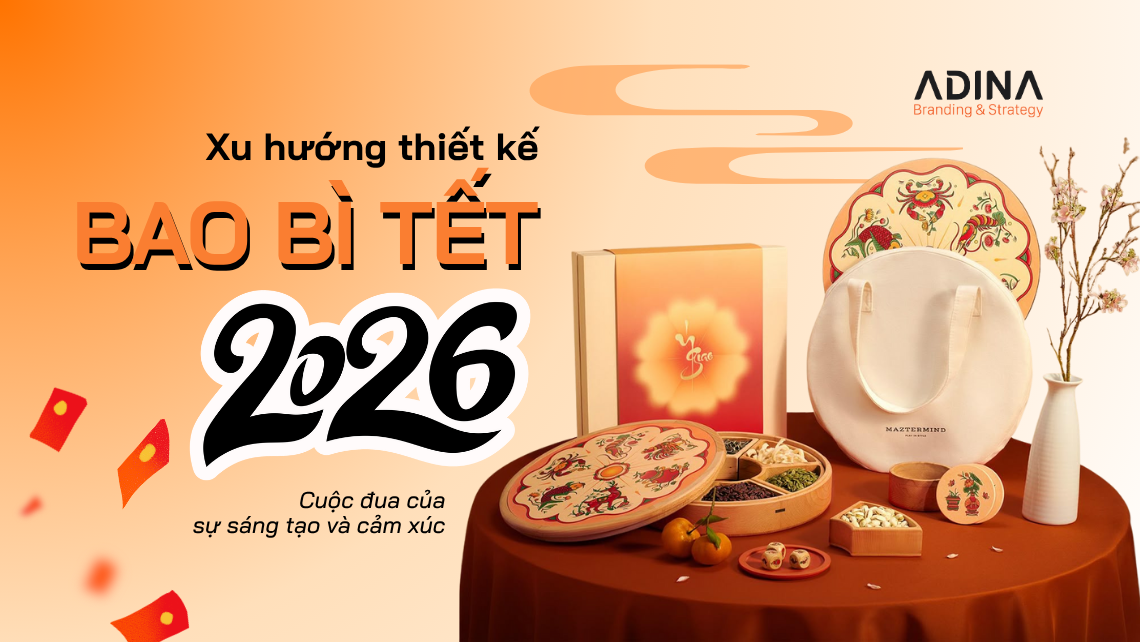 Xu hướng thiết kế bao bì Tết 2026: Cuộc đua của sự sáng tạo và cảm xúc