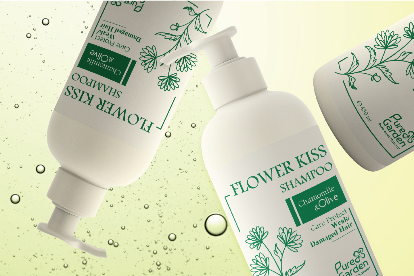 Những hình ảnh vẽ tay giúp bao bì mỹ phẩm trở nên tinh tế, mang lại cảm giác thuần khiết, an toàn.